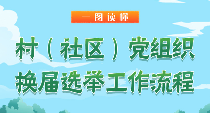 一图读懂！村（社区）党组织换届选举工作流程