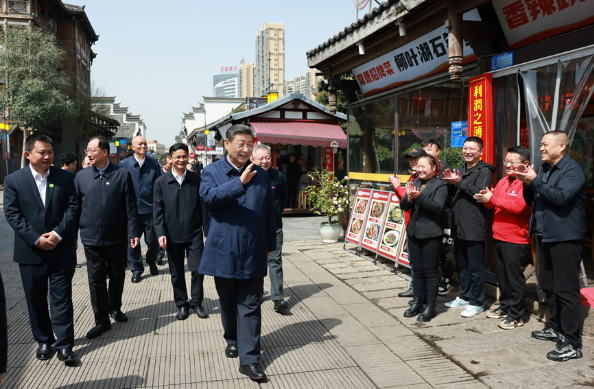 习近平在湖南考察时强调 坚持改革创新求真务实 奋力谱写中国式现代化湖南篇章