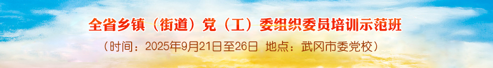 全省乡镇（街道）党（工）委组织委员培训示范班