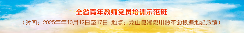 全省青年教师党员培训示范班